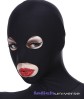 Zentai Elasthan Maske mit Augen + Mundffnung in vielen Varianten
